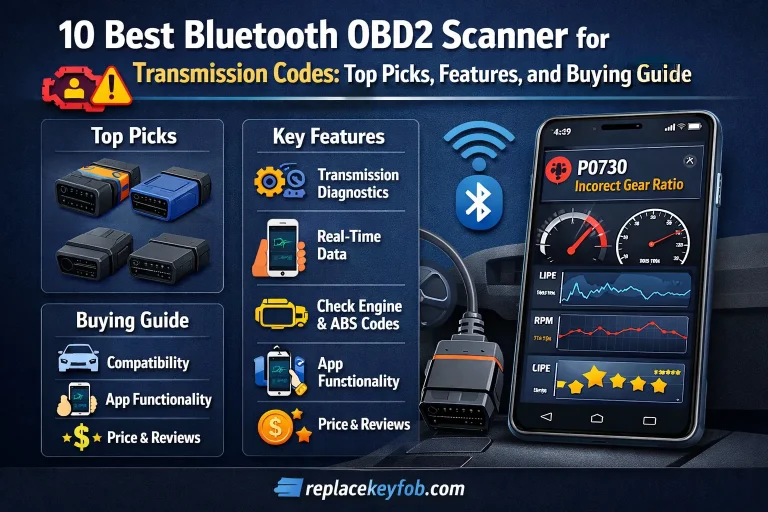 10 Best Bluetooth OBD2 Scanner for Transmission Codes Top Picks, Features, and Buying Guide