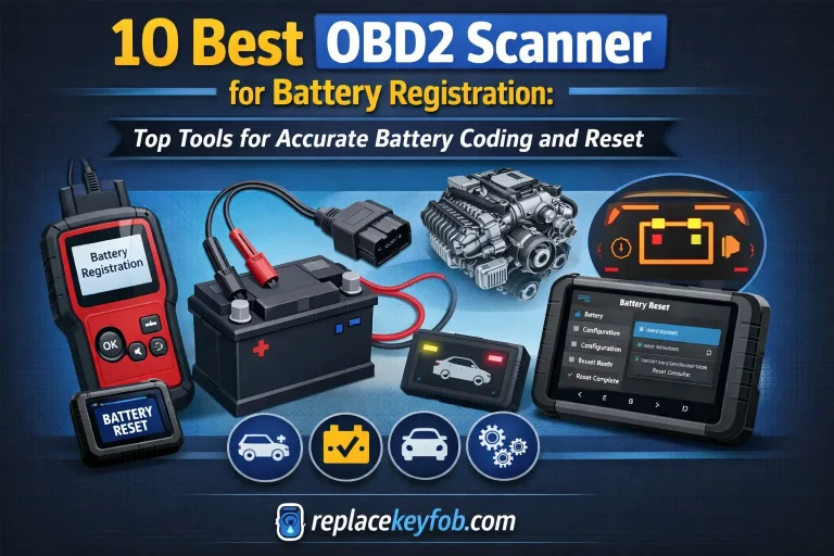 10 Best OBD2 Scanner for Battery Registration Top Tools for Accurate Battery Coding and Reset