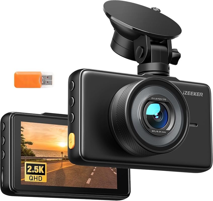 iZEEKER 2.5K Dash Cam