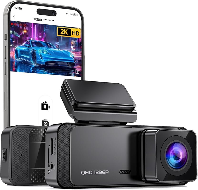 V300 WiFi Dash Camera