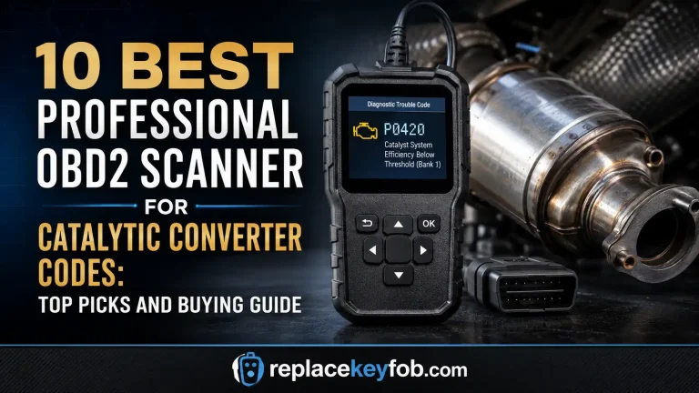 10 Best Professional OBD2 Scanner for Catalytic Converter Codes