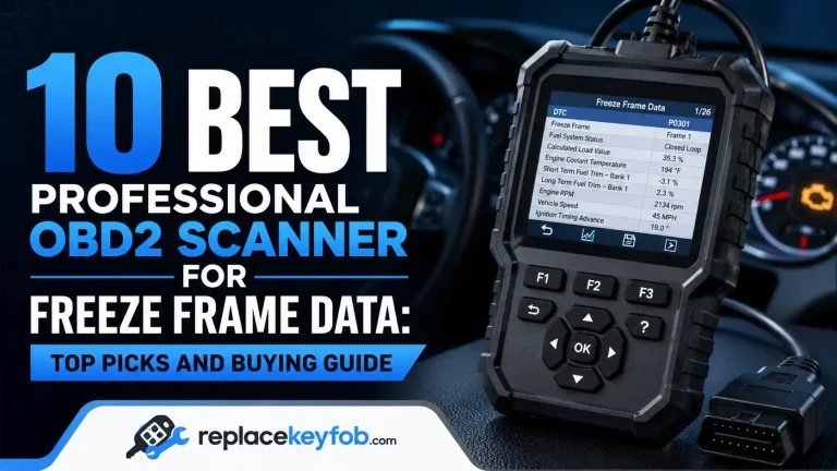 10 Best Professional OBD2 Scanner for Freeze Frame Data