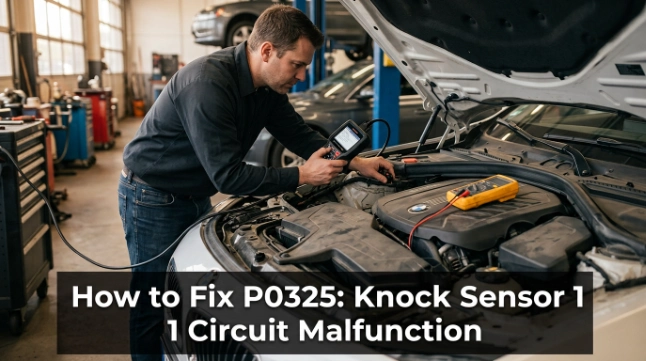 How to Fix P0325 Knock Sensor 1 Circuit Malfunction