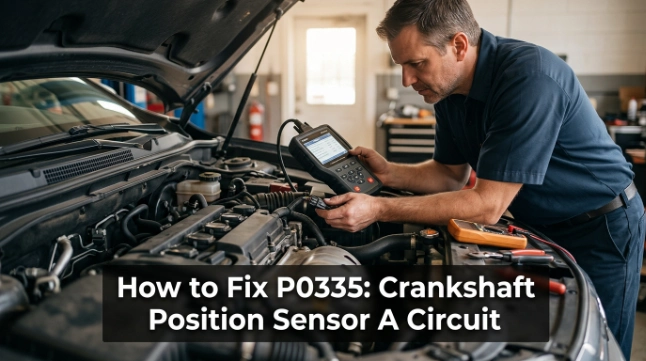 How to Fix P0335 Crankshaft Position Sensor A Circuit