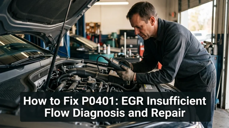 How to Fix P0401 EGR Insufficient Flow Diagnosis and Repair