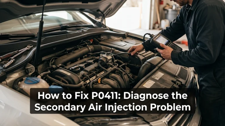 How to Fix P0411 Diagnose the Secondary Air Injection Problem