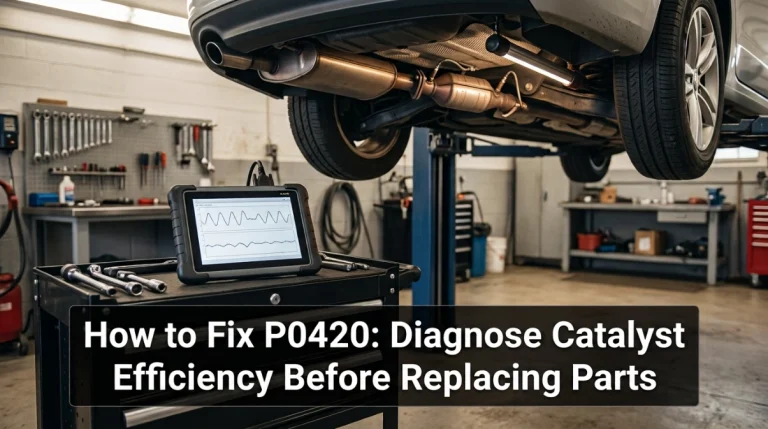 How to Fix P0420 Diagnose Catalyst Efficiency Before Replacing Parts