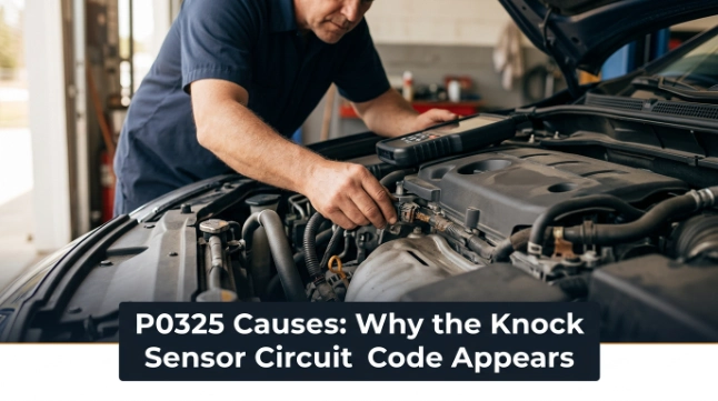 P0325 Causes Why the Knock Sensor Circuit Code Appears