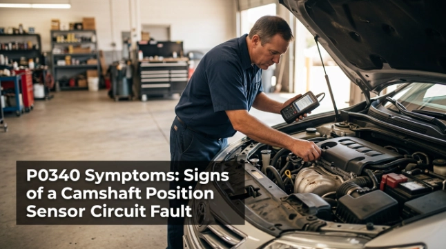 P0340 Symptoms Signs of a Camshaft Position Sensor Circuit Fault