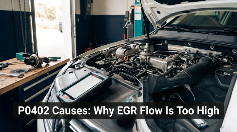 P0402 Causes Why EGR Flow Is Too High