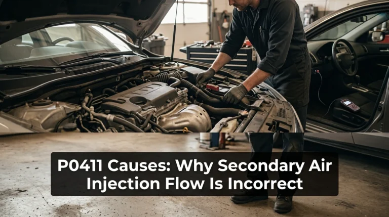 P0411 Causes Why Secondary Air Injection Flow Is Incorrect