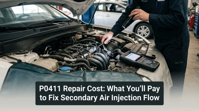 P0411 Repair Cost What You’ll Pay to Fix Secondary Air Injection Flow