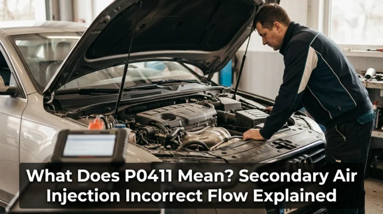 What Does P0411 Mean Secondary Air Injection Incorrect Flow Explained