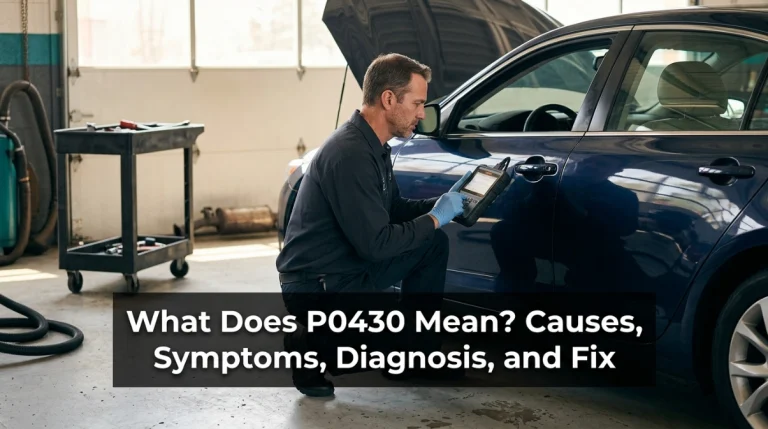 What Does P0430 Mean Causes, Symptoms, Diagnosis, and Fix
